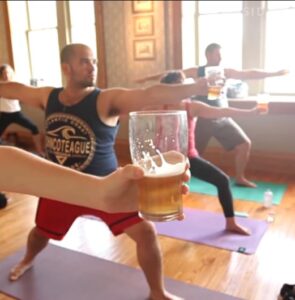Beer Yoga near me