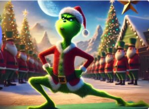 Grinch Yoga tiktok
