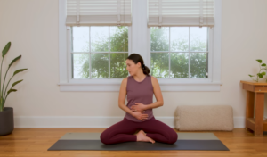 prenatal yoga poses